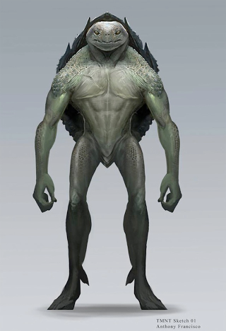 Illustration for article titled Concept Art Shows The Live-Action TMNT Could Have Been Much Creepier
